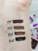 Водостойкий маркер для бровей SPARCLI с эффектом татуажа 01 Темно коричневый